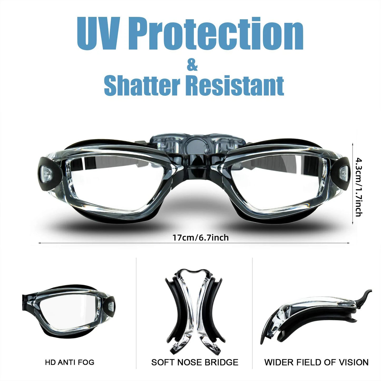 Swimming Goggles For Adult Men Women Youth